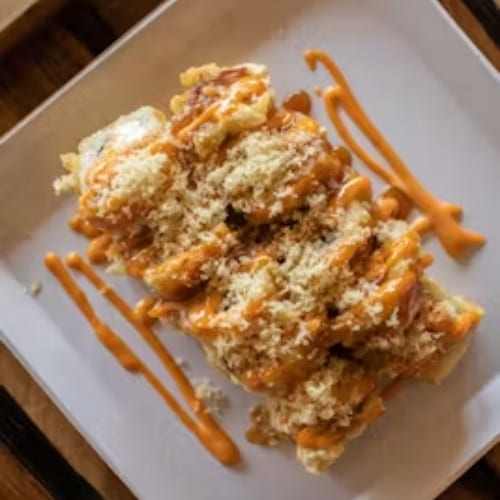 Crispy Spicy Tuna Roll.