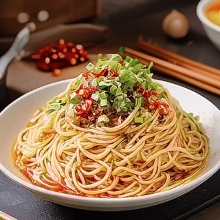 Sichuan Chilled Dandan Noodles/川味红油凉面
