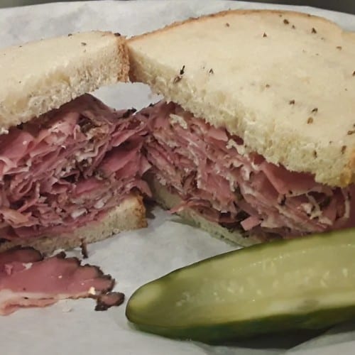 Pastrami Sandwich.