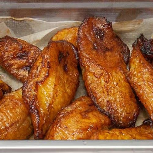 Sweet, Fried Slices of Plantains.