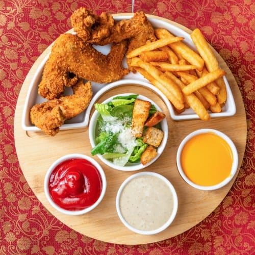 Whole Chicken Wing Platter.