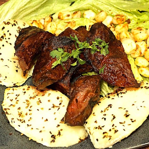Anticuchos, Peruanos.