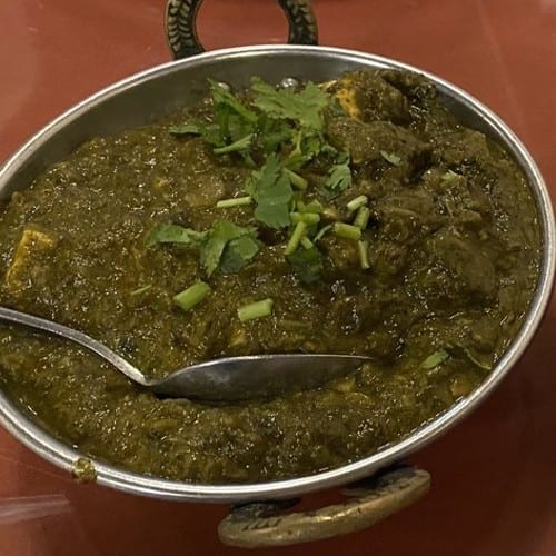 Palak Paneer.