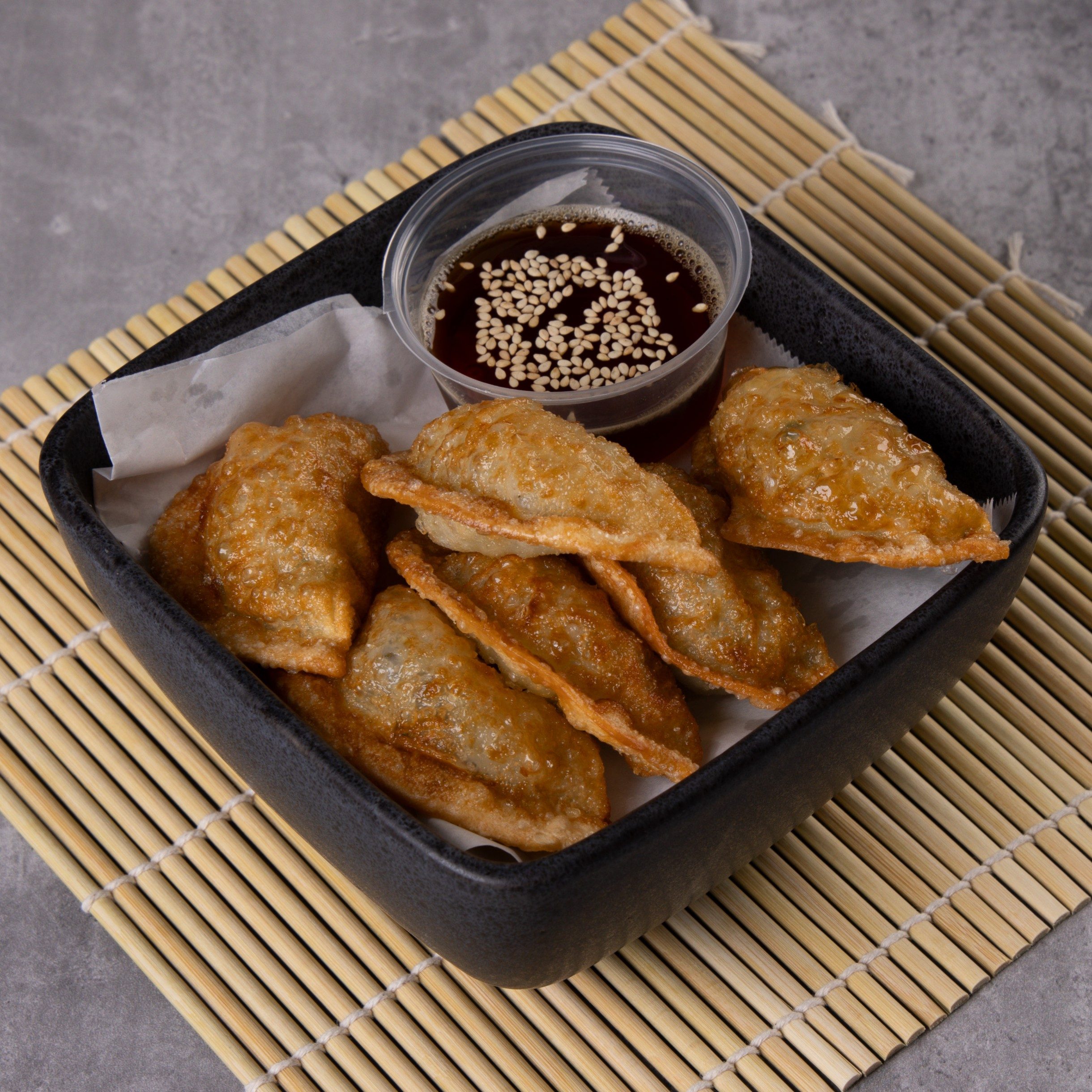 Fried Mandoo (Dumplings).