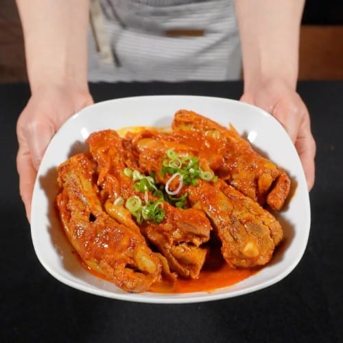 Frozen Kimchi Pork Ribs (32oz).