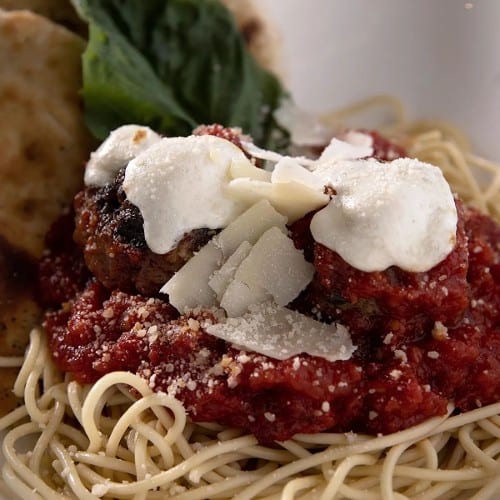 Spaghetti & Meatballs.