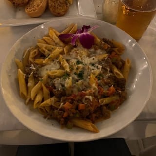 Baked Ziti Bolognese