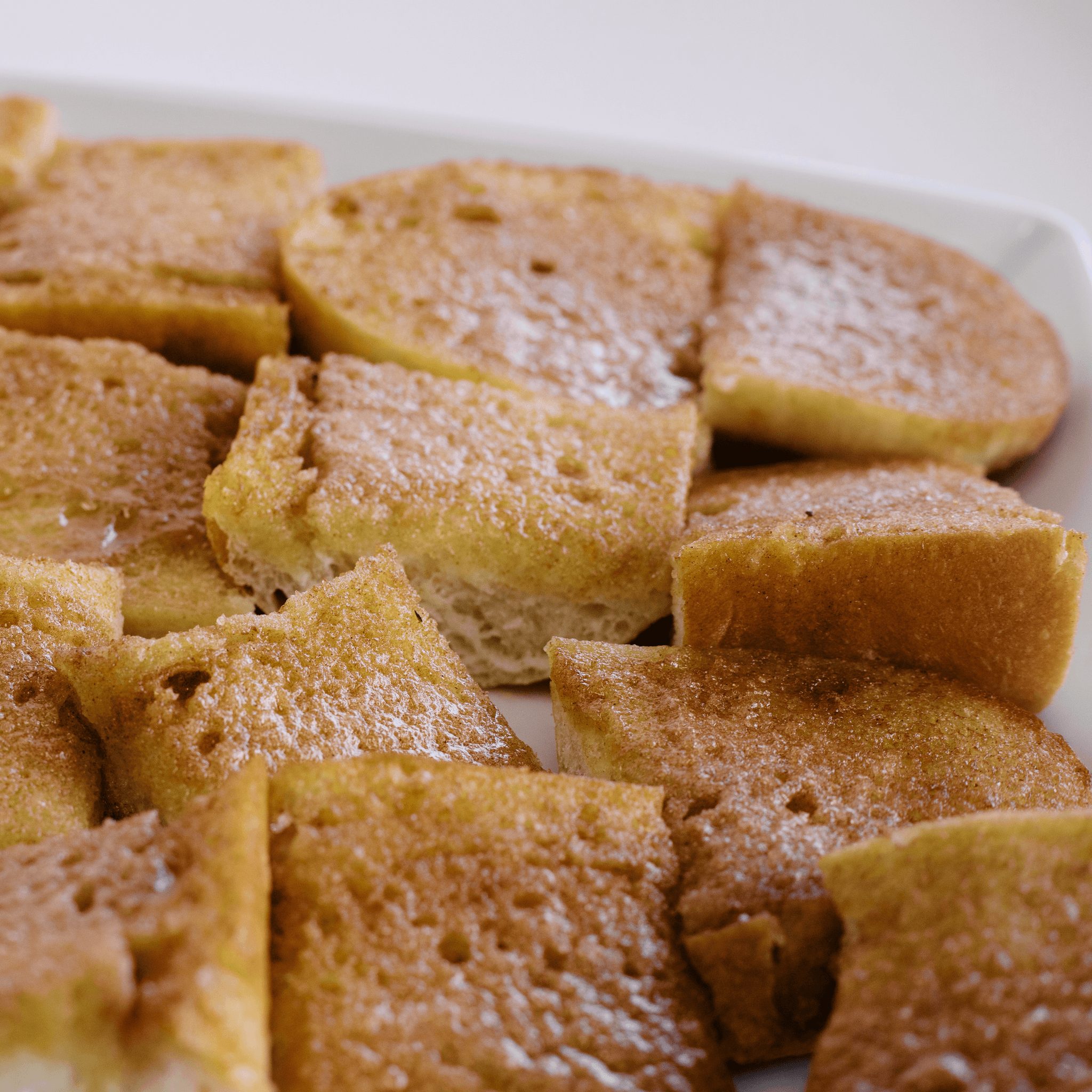 Half Cinnamon Bread.