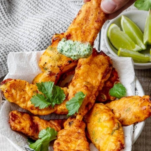Fish Pakora.