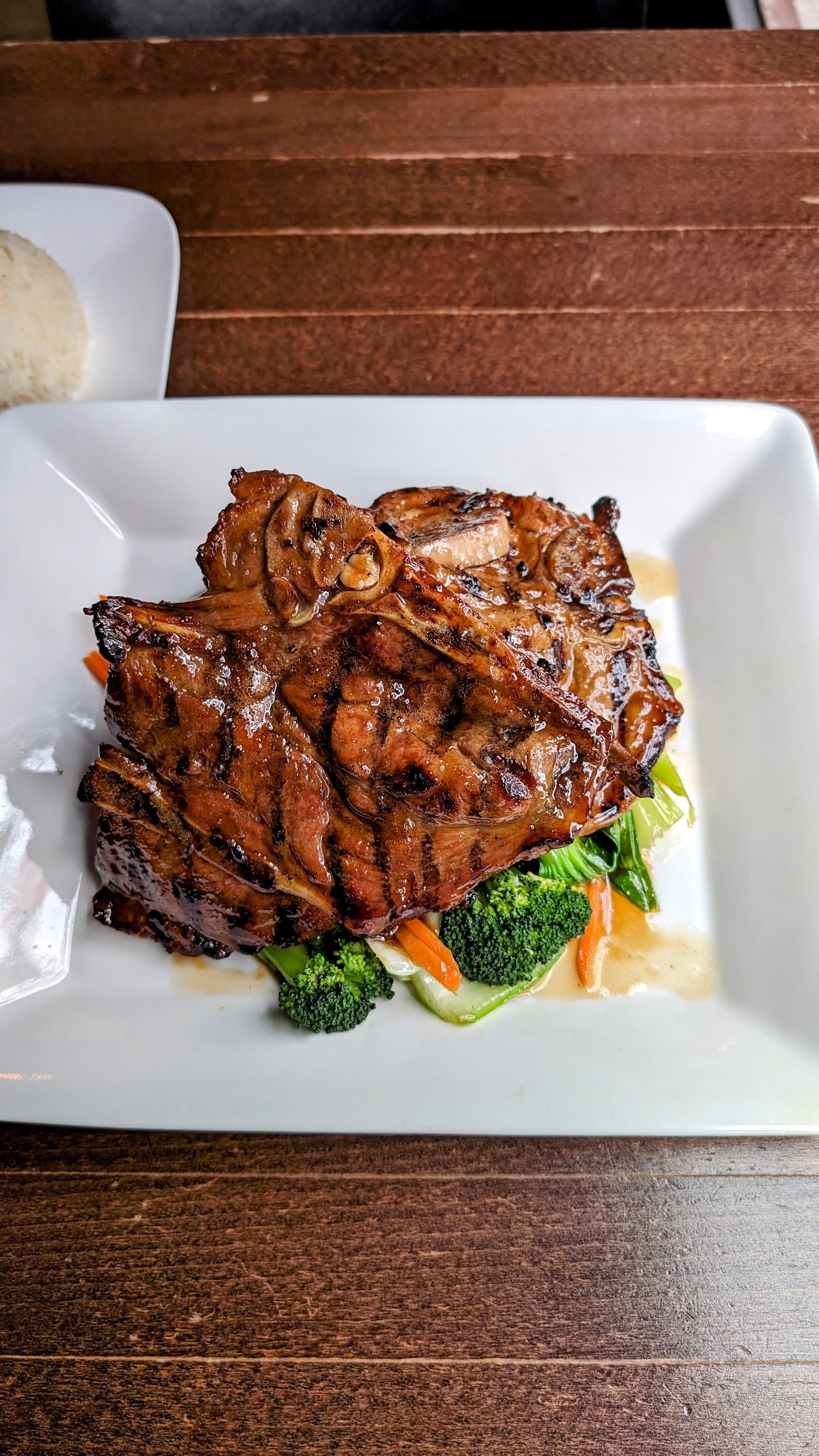 Grilled Pork Chop.