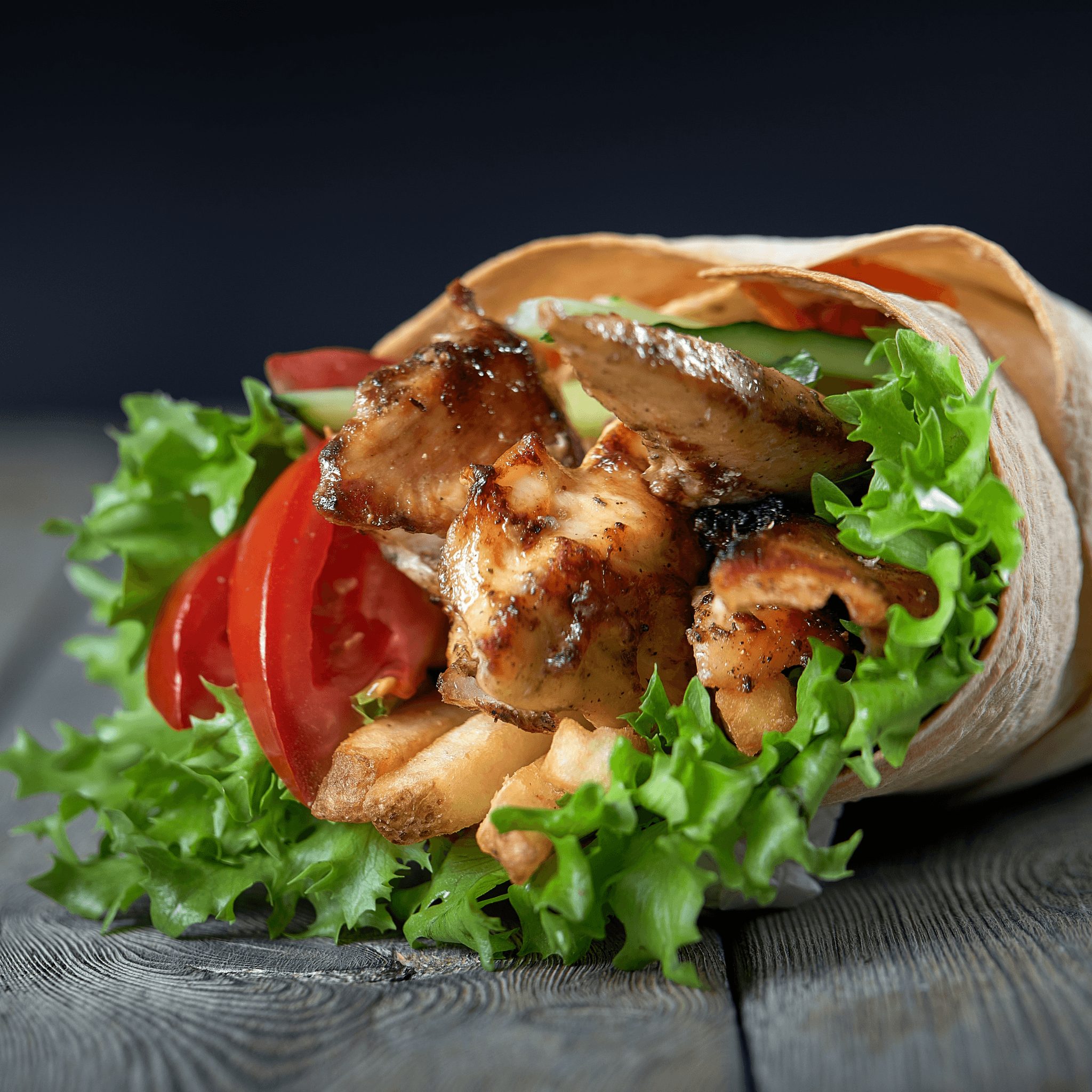 Grilled Chicken Wrap.