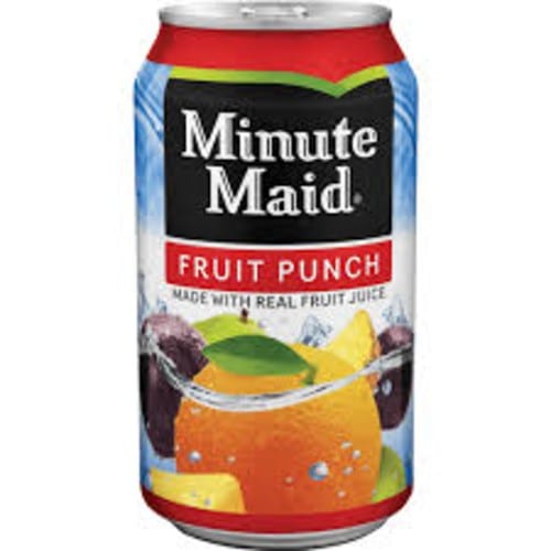 Minute Maid Fruit Punch.