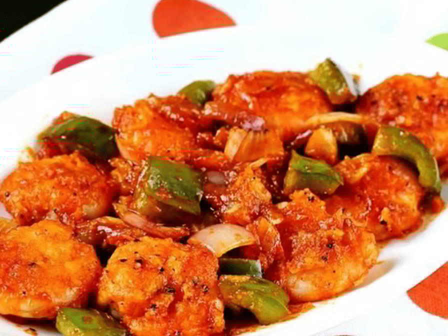 Shrimp Bhuna.