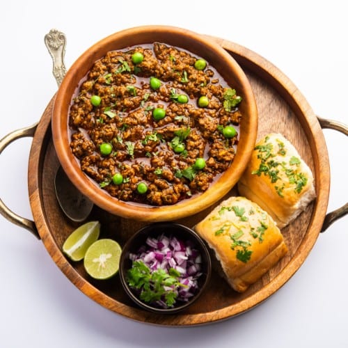 Lamb Kheema Pav.