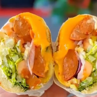 Spicy Sausage Sandwich