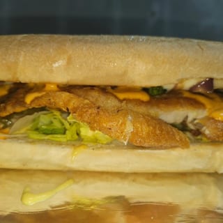 Crispy Tilapia Sandwich