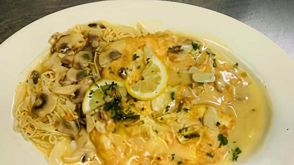 Chicken piccata.