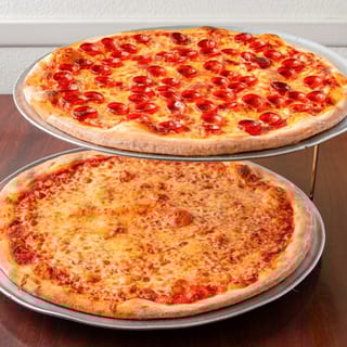 Two 16’ Cheese Pizzas Special