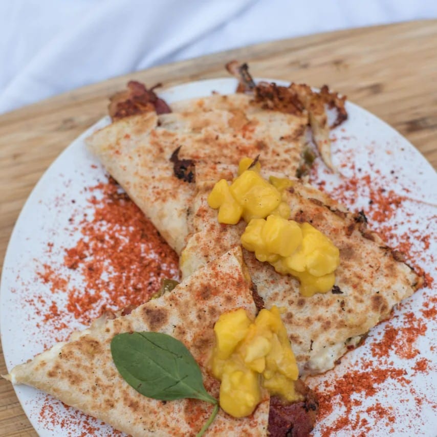 Mango Quesadilla.