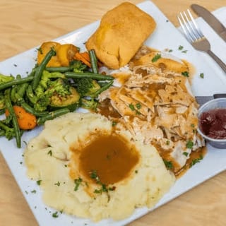 Roasted Turkey with Gravy