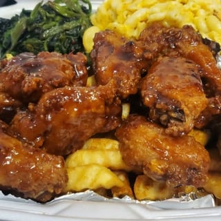 Jerk BBQ Wing Ding Platter