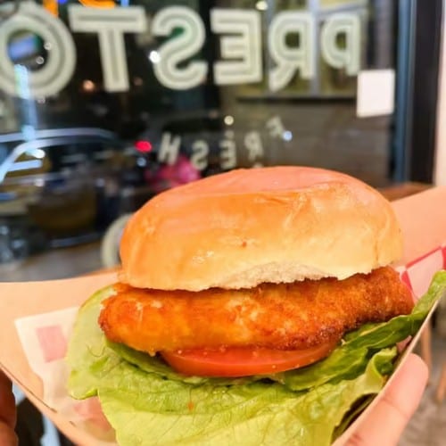 Crispy Chicken Sandwich.