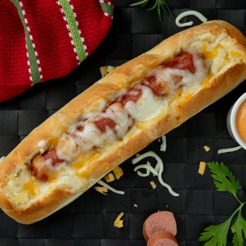 Sausage Parmigiana Hero.