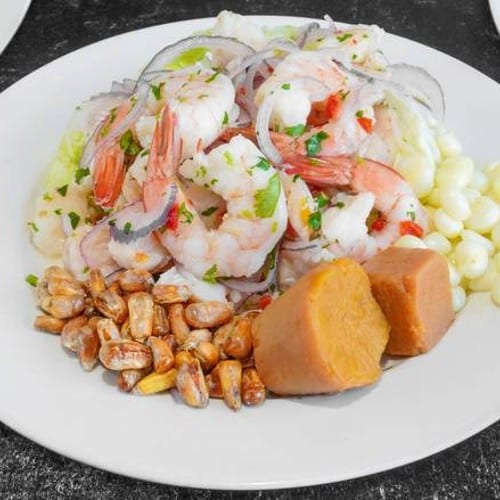 Ceviche Mixto.
