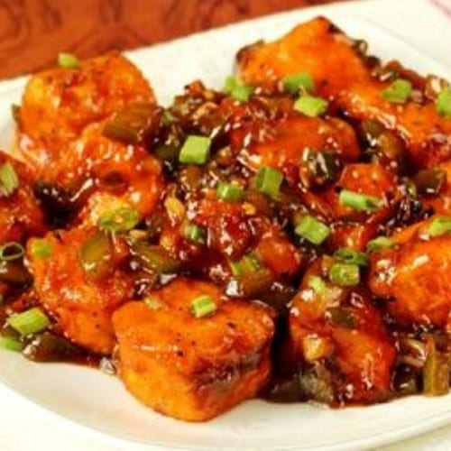 Manchurian Paneer.