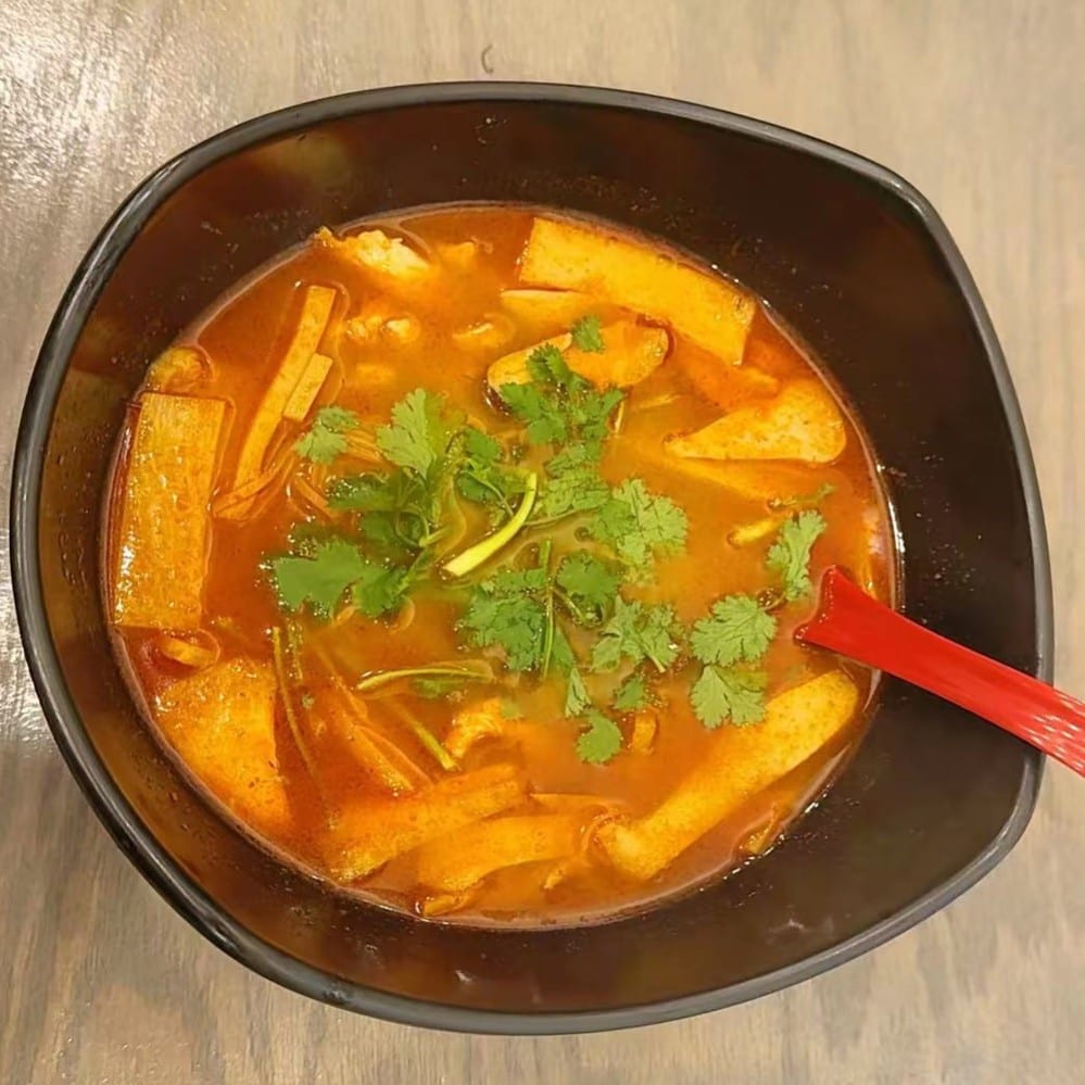 Tom Yum with Noodles Soup.