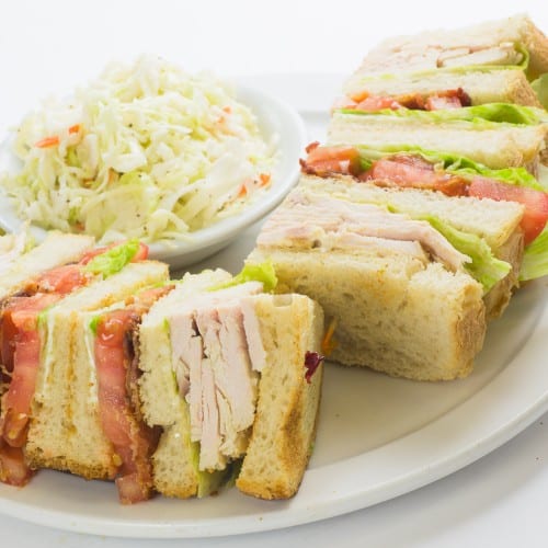 The Classic Turkey Club Sandwich.