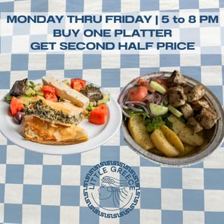 Platter Special for Dinner