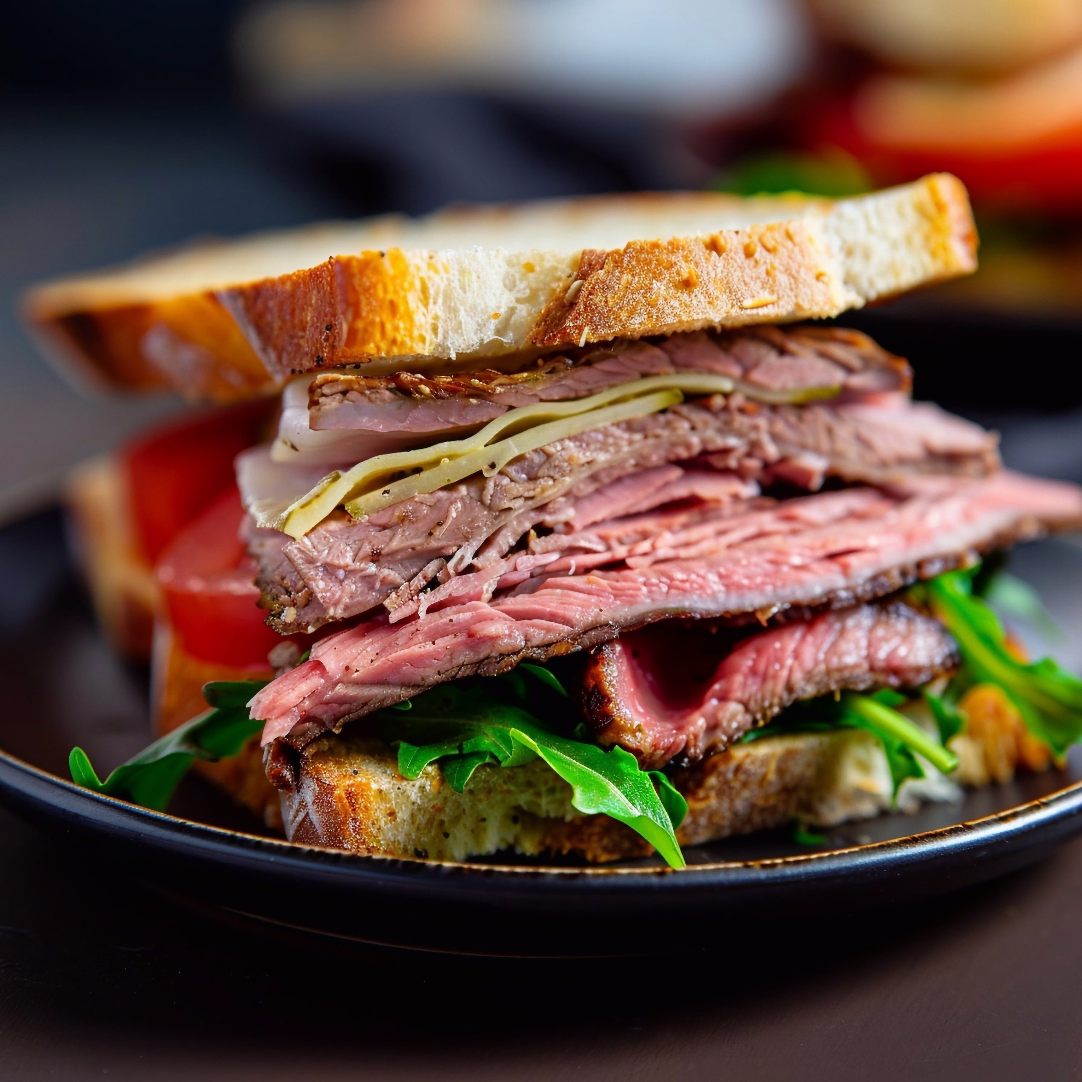 Corned Beef Special Sandwich.