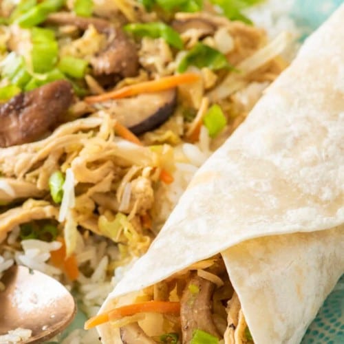Moo Shu Pork (With 5 Pancakes).