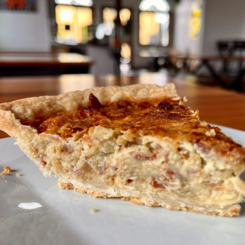 Bacon Quiche-Slice.