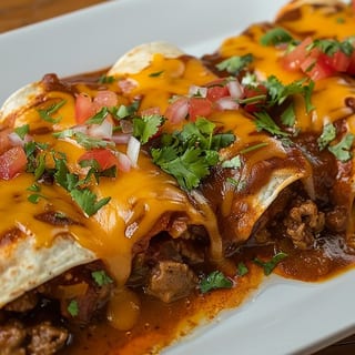 Chili Con Carne Enchiladas