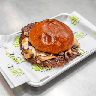 Shroom Swiss Burger Combo