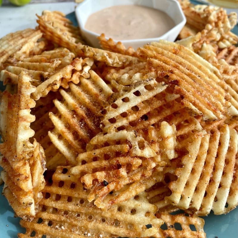 Waffles Fries.