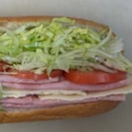 Ham & Provolone Cheese Hoagie.