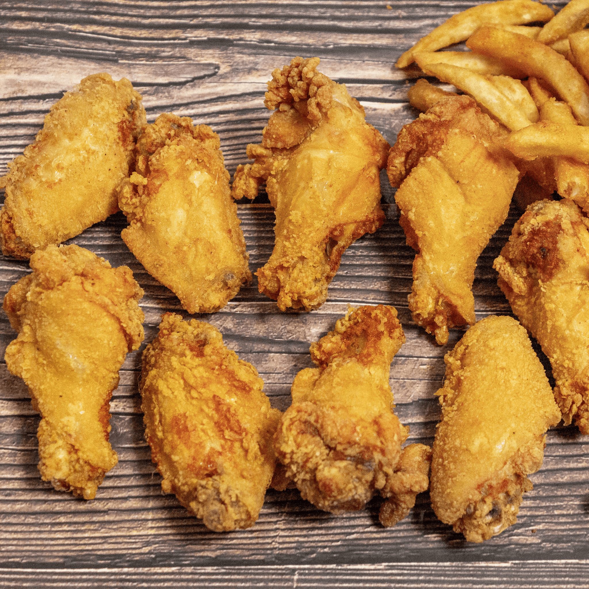 Bone-in Traditional Wings.