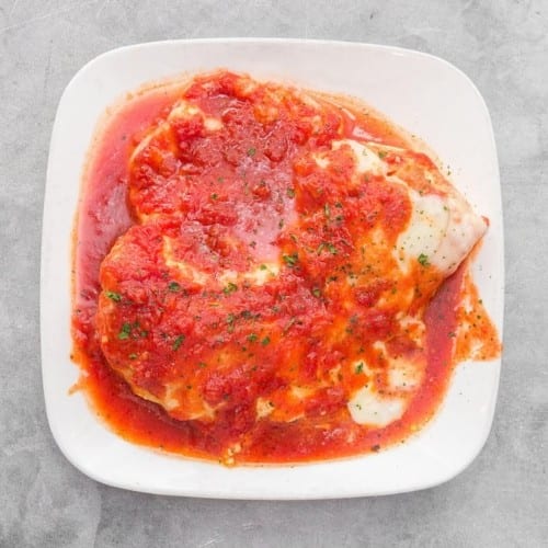 Chicken Parmigiana.
