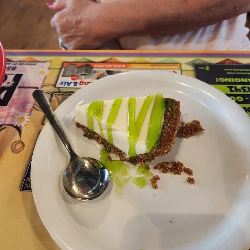 Key lime pie.