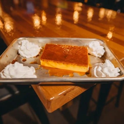 Flan.