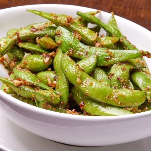 Spicy Edamame.