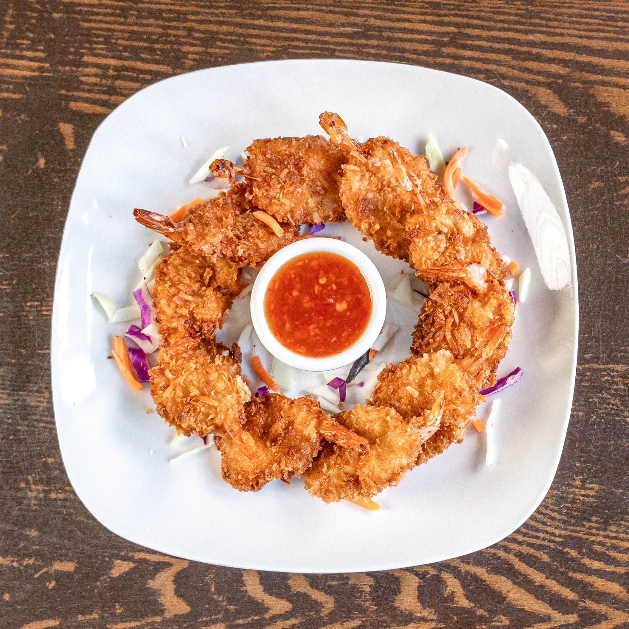 Coconut Fried Shrimp.