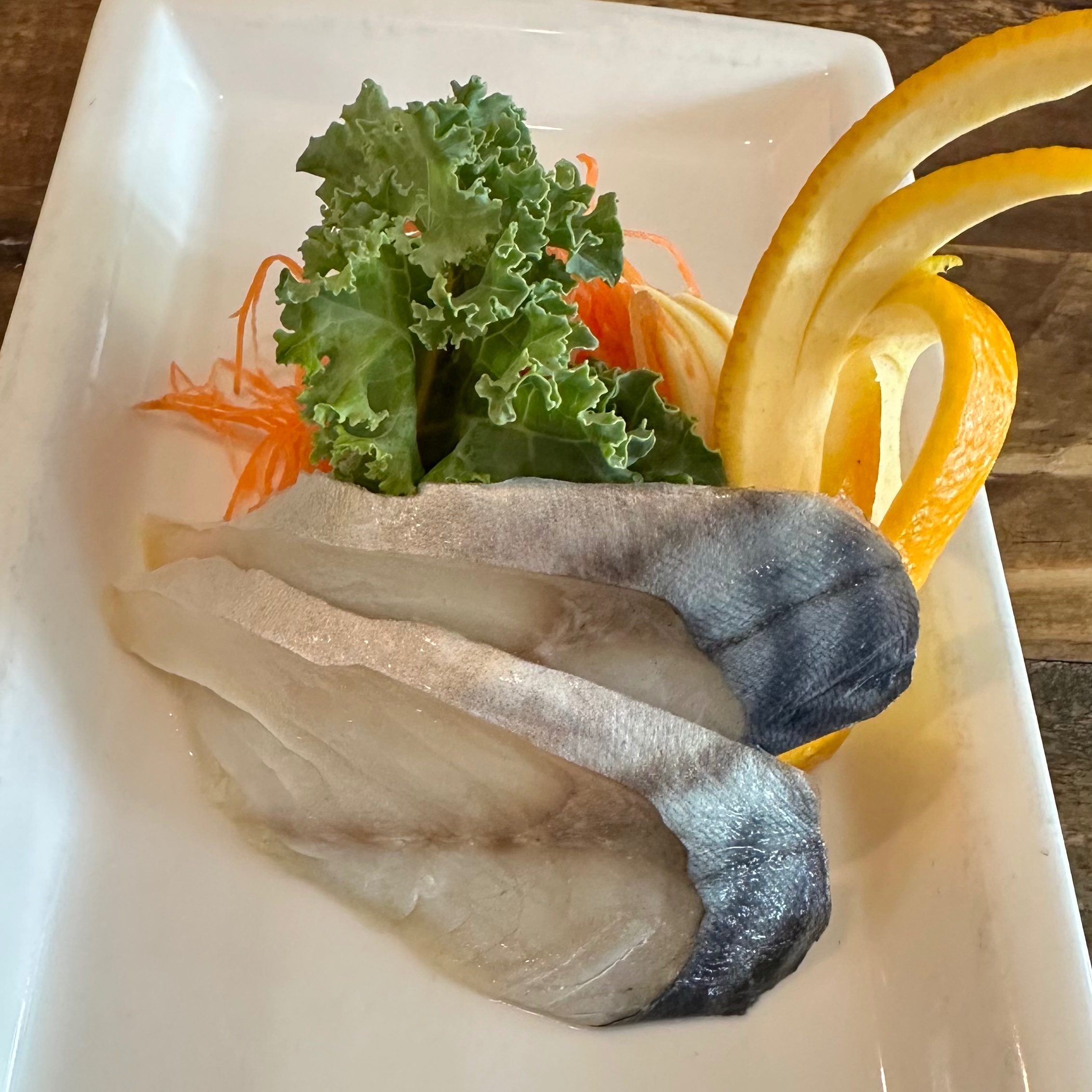 Saba Sashimi.