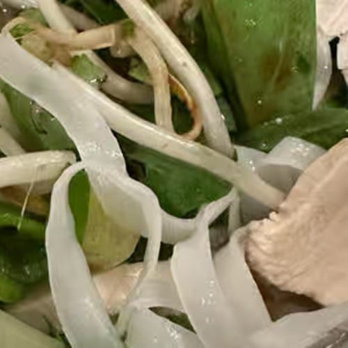 6. Phở Gà / Chicken Pho.