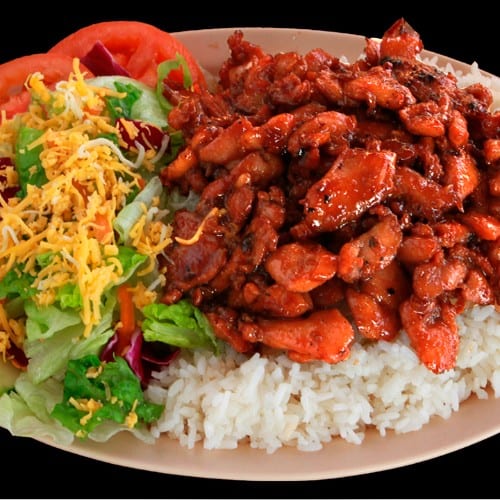 Teriyaki Chicken Plate.