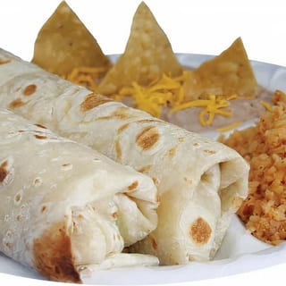 #7. Beef Burritos Plate