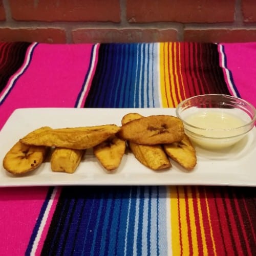 Platanitos Con Lechera / Sweet Plantains with Condensed Milk.